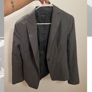 Ann Taylor grey blazer